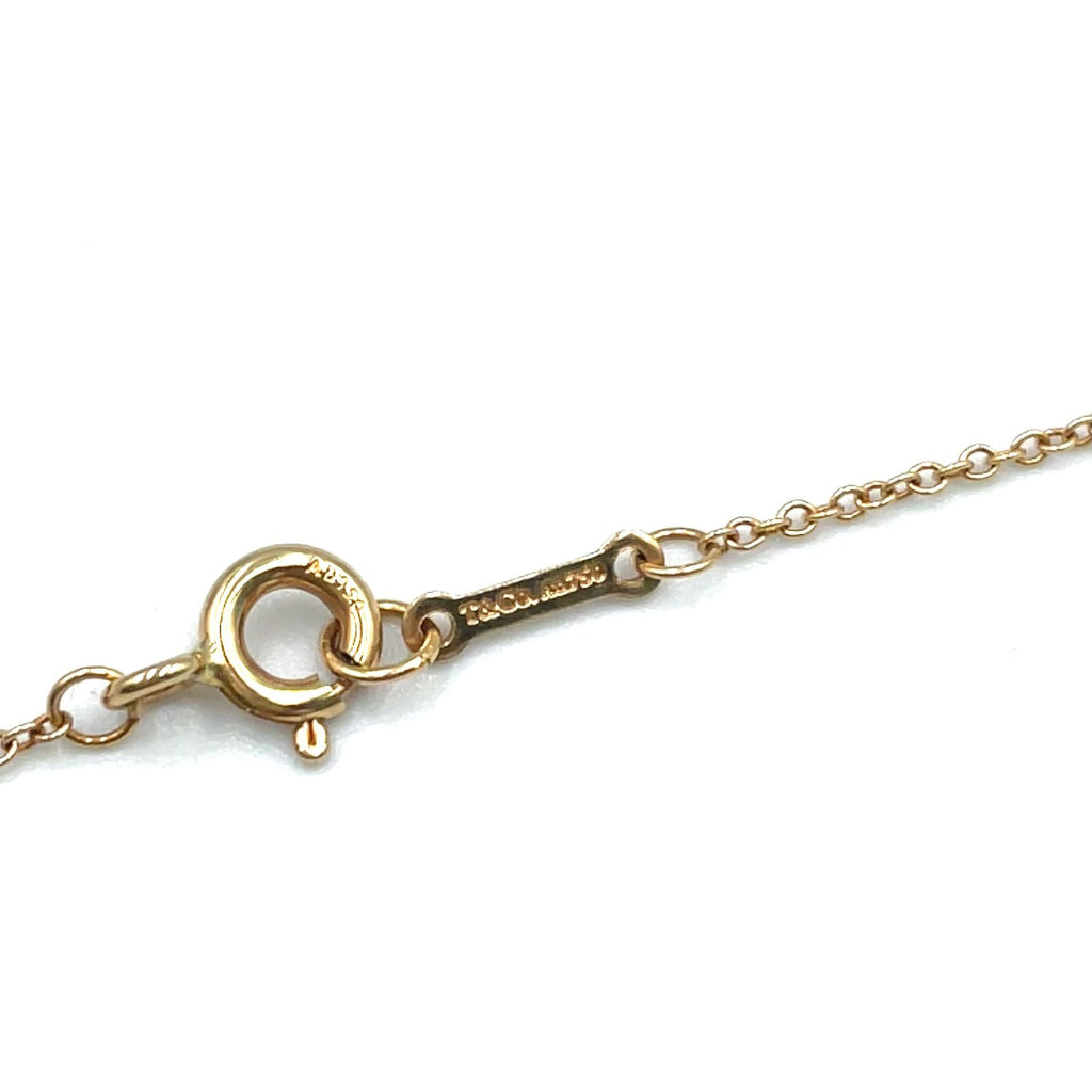 Tiffany & Co Paloma Picasso Olive Leaf Pearl Freshwater Yellow Gold White — view 4