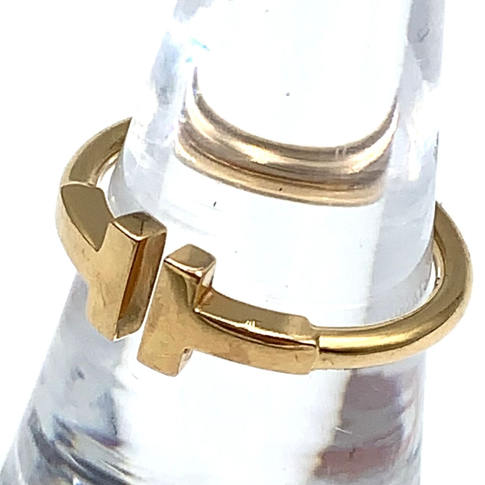 Tiffany & Co T Wire Yellow Gold Ring — view 6
