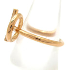 Hermes Ring 53 Echappee PM 18k Pink Gold Diamond — view 7