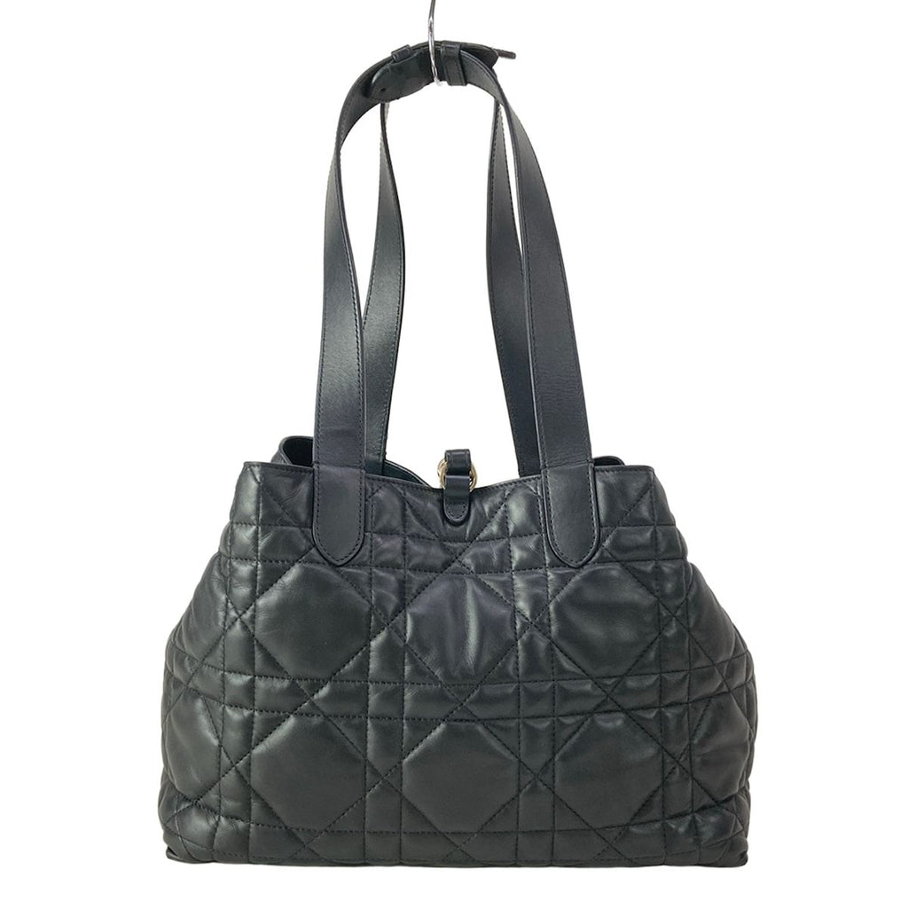 Dior Tote Toujour Black Macro Cannage — view 3