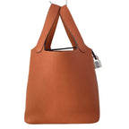 Hermes Handbag Picotin Lock PM Cui Buru Silver — view 3