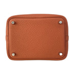 Hermes Handbag Picotin Lock PM Cui Buru Silver — view 5