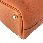 Hermes Handbag Picotin Lock PM Cui Buru Silver — view 6