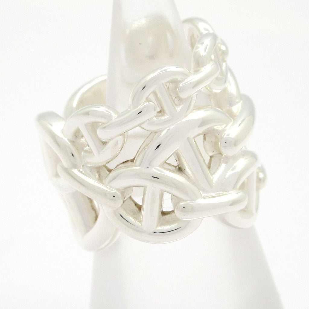 Hermes Ring 47 Chaine D'ancre GM Silver — view 2