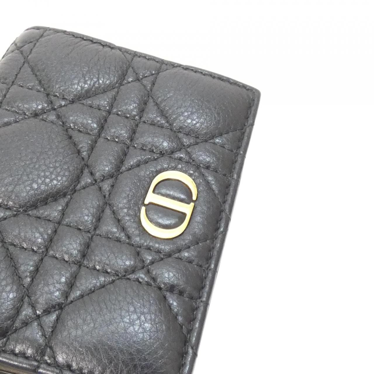 Dior Caro Wallet Black — view 3