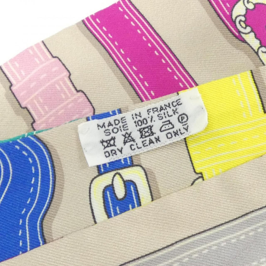 Hermes Harnais Des Presidents Twilly Scarf — view 5