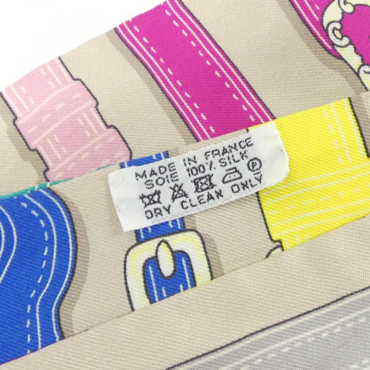 Hermes Harnais Des Presidents Twilly Scarf — view 5