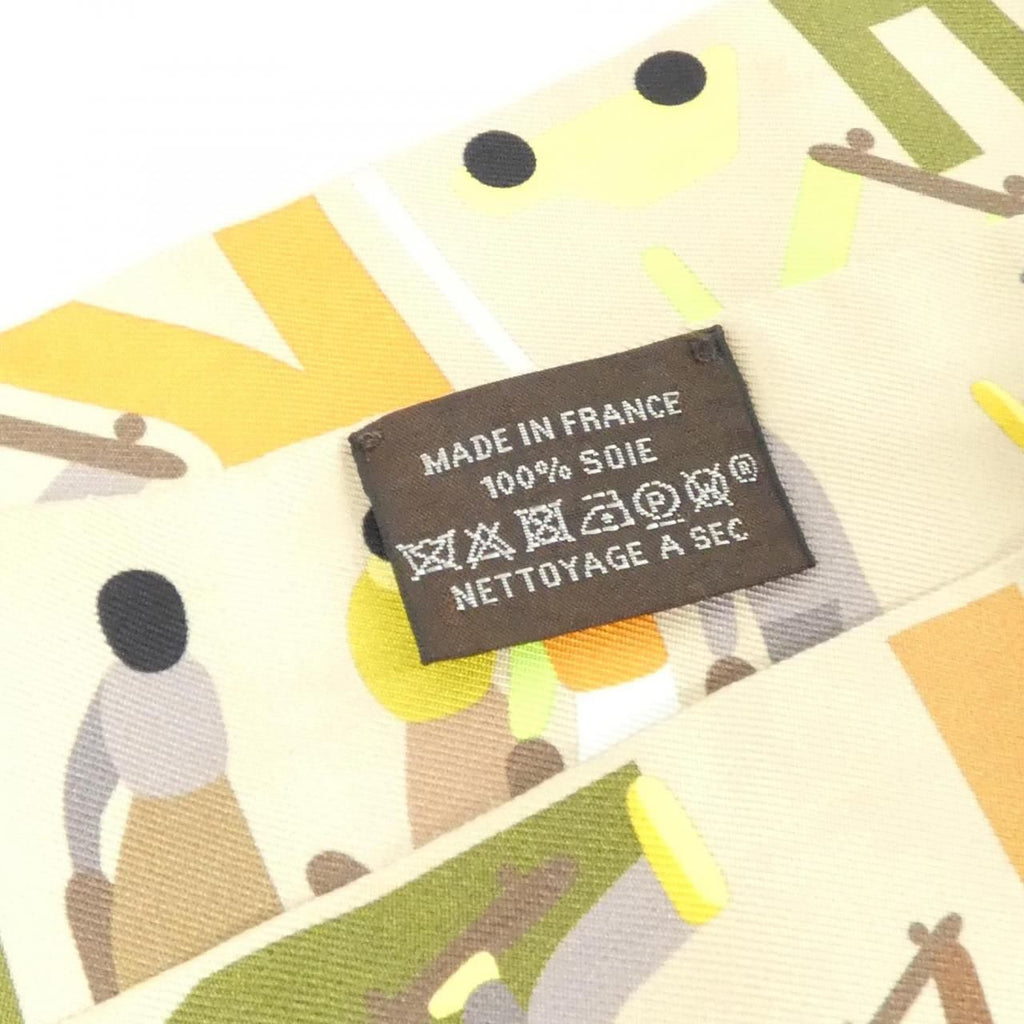 Hermes Figures Libres Twilly Scarf — view 5