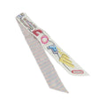 Hermes Chevaloscope Neon Twilly Pointier Scarf