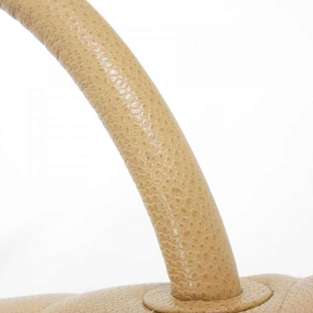 Chanel Vintage Bag Handbag Beige — view 7