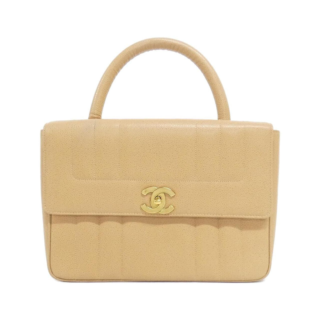 Chanel Vintage Bag Handbag Beige