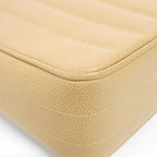 Chanel Vintage Bag Handbag Beige — view 3