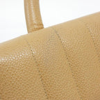 Chanel Vintage Bag Handbag Beige — view 5