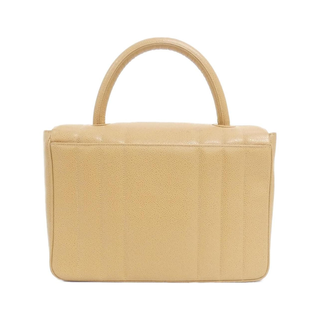 Chanel Vintage Bag Handbag Beige — view 2