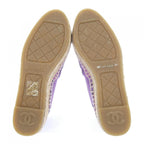 Chanel Espadrilles Shoes Purple — view 4
