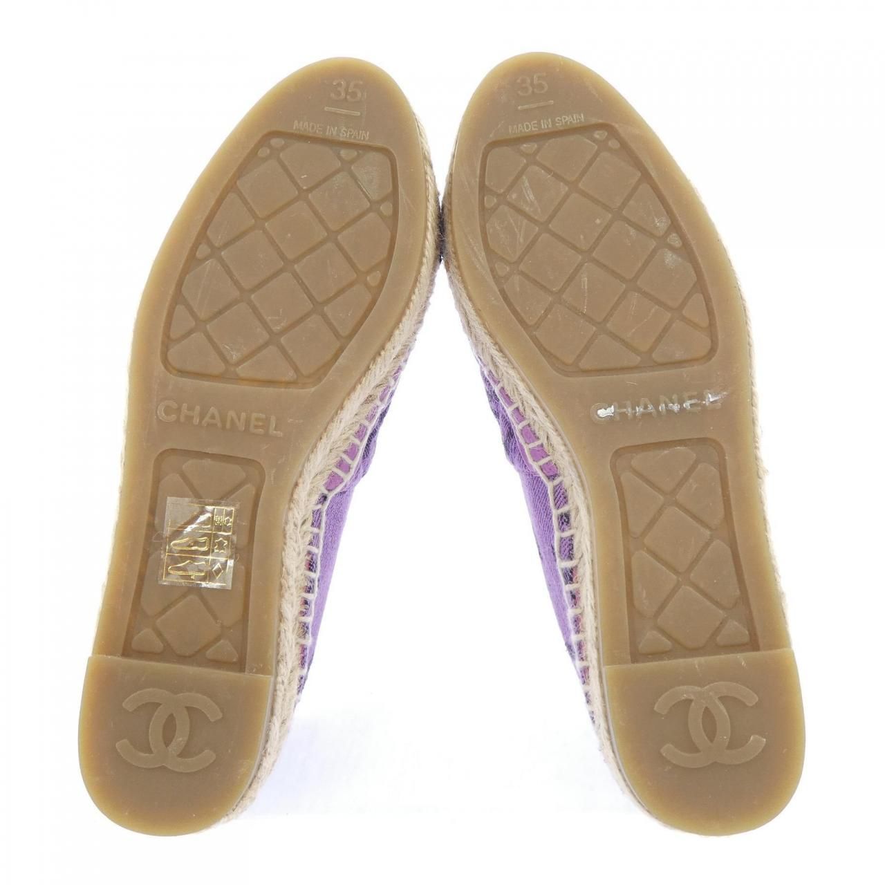 Chanel Espadrilles Shoes Purple — view 4