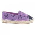 Chanel Espadrilles Shoes Purple