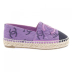 Chanel Espadrilles Shoes Purple