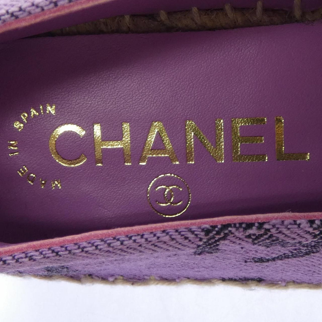 Chanel Espadrilles Shoes Purple — view 6