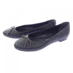 Louis Vuitton Embossed Monogram Nina Line Ballerina Flat Shoes — view 3