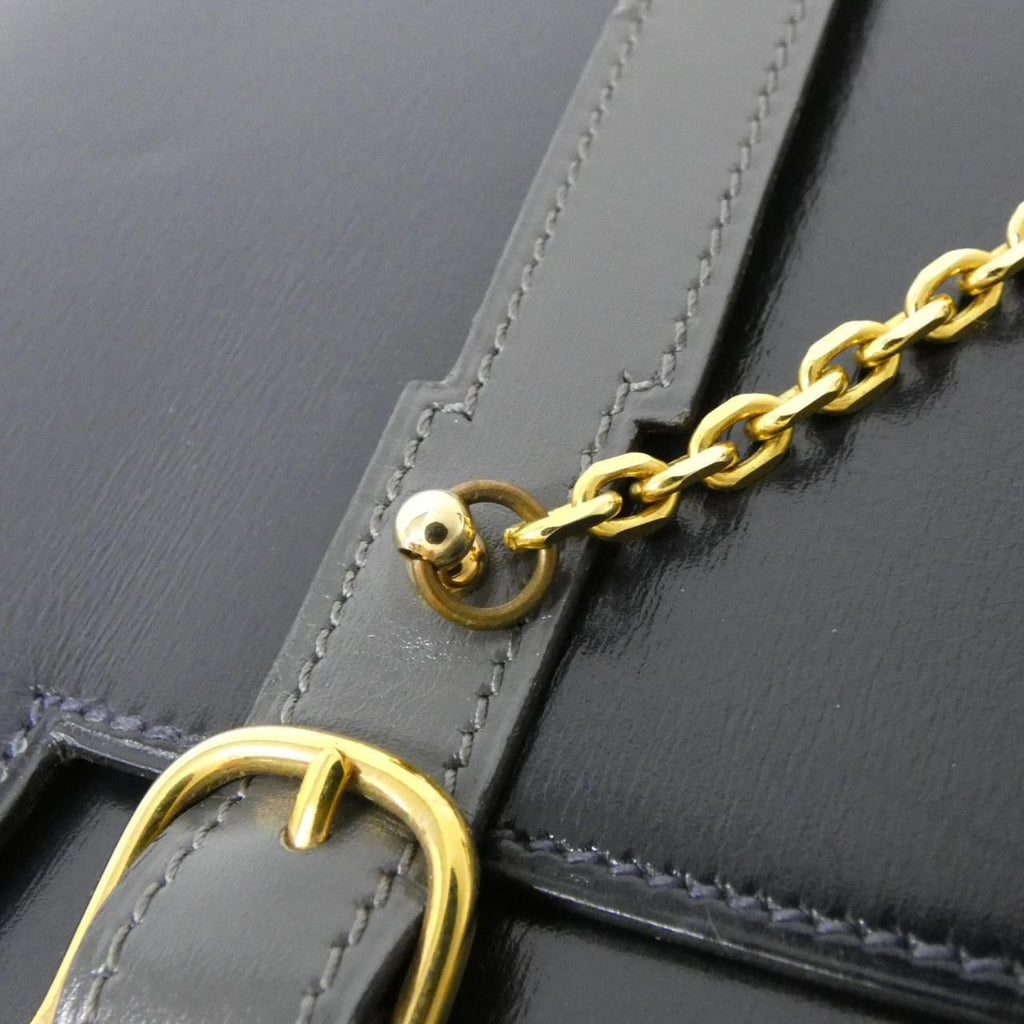 Hermes Vintage Bag Handbag Navy — view 8