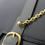 Hermes Vintage Bag Handbag Navy — view 8