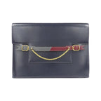 Hermes Vintage Bag Handbag Navy