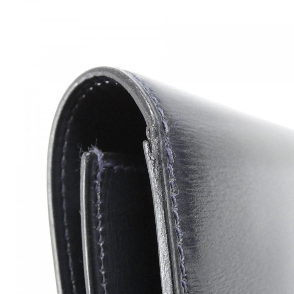 Hermes Vintage Bag Handbag Navy — view 7