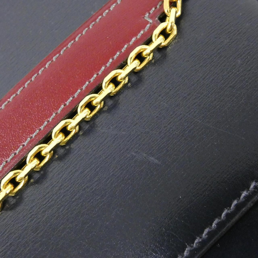 Hermes Vintage Bag Handbag Navy — view 6