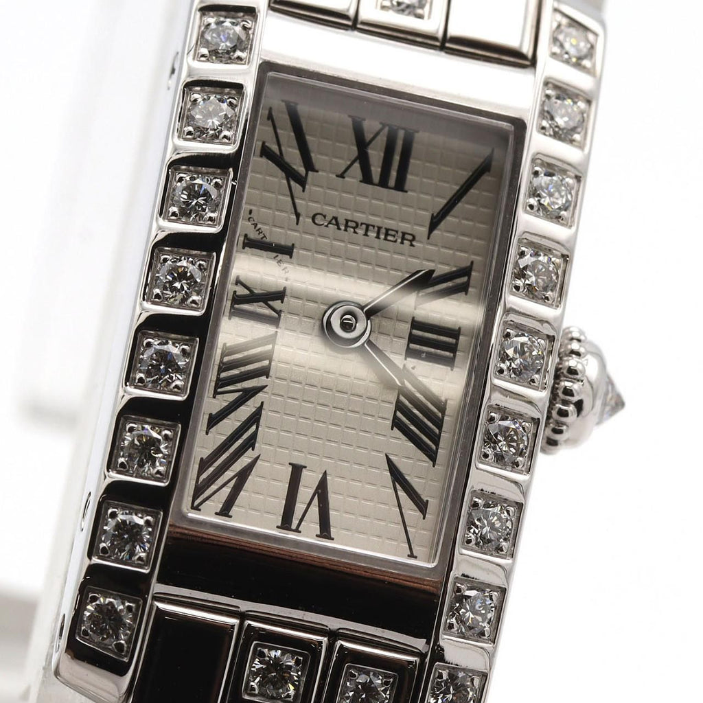 Cartier Tank Aron Geranier WG D Bracelet D WG Quartz — view 8