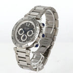 Cartier Pasha de Cartier Chronograph SS Automatic Winding Watch — view 2