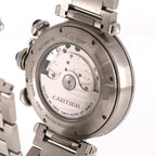 Cartier Pasha de Cartier Chronograph SS Automatic Winding Watch — view 5