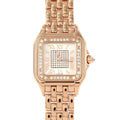 Cartier Panthere de Cartier SM PG D Center Pave PG RG Quartz Watch