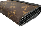 Louis Vuitton Monogram Bifold Wallet Portefeuille Pallas Compact Brown — view 7