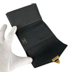 Louis Vuitton Monogram Bifold Wallet Portefeuille Pallas Compact Brown — view 9