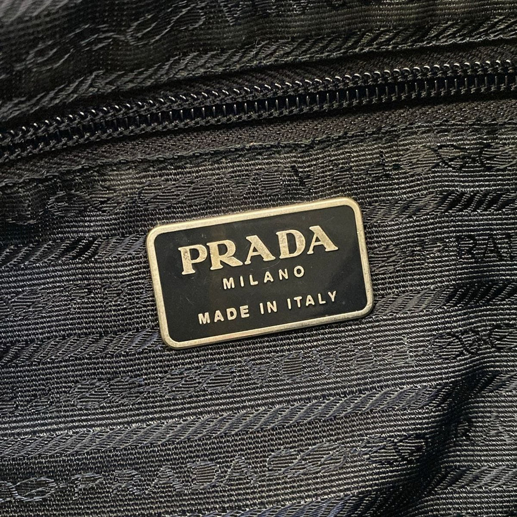 Prada Shoulder Bag Navy — view 9