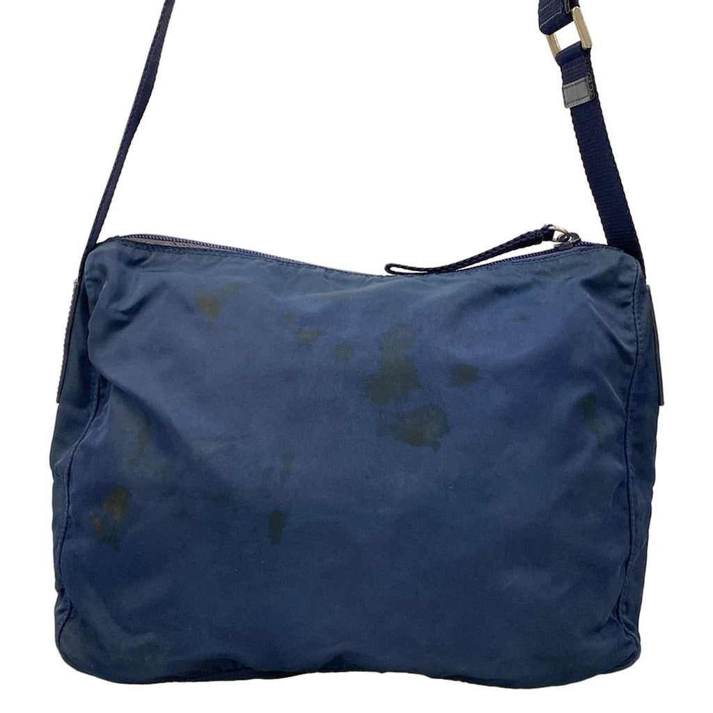 Prada Shoulder Bag Navy — view 3