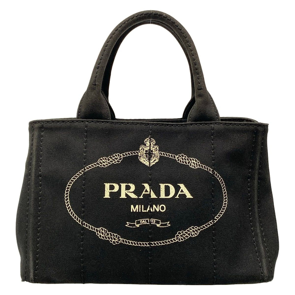 Prada Tote Canapa Black