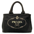 Prada Tote Canapa Black