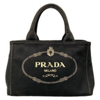 Prada Tote Canapa Black