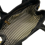 Prada Tote Canapa Black — view 7