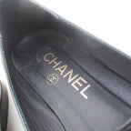 Chanel Opera Shoes CC Logo 35c Black Leather — view 6