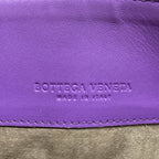 Bottega Veneta Shoulder Bag Olympia Purple Chain Leather — view 8