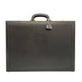 Loewe Attache Case Black Leather Handbag