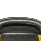Loewe Attache Case Black Leather Handbag — view 9