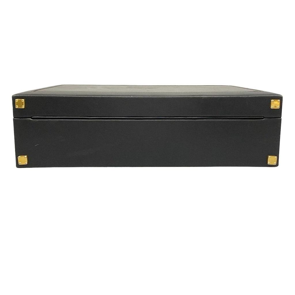 Loewe Attache Case Black Leather Handbag — view 5