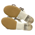 Chanel Mules 35 C White Camellia Leather — view 4