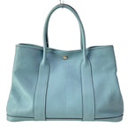 Hermes Tote Garden Party PM Ciel Silver — view 3