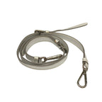 Prada Handbag Gather Bag Silver Leather — view 8