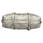 Prada Handbag Gather Bag Silver Leather — view 5